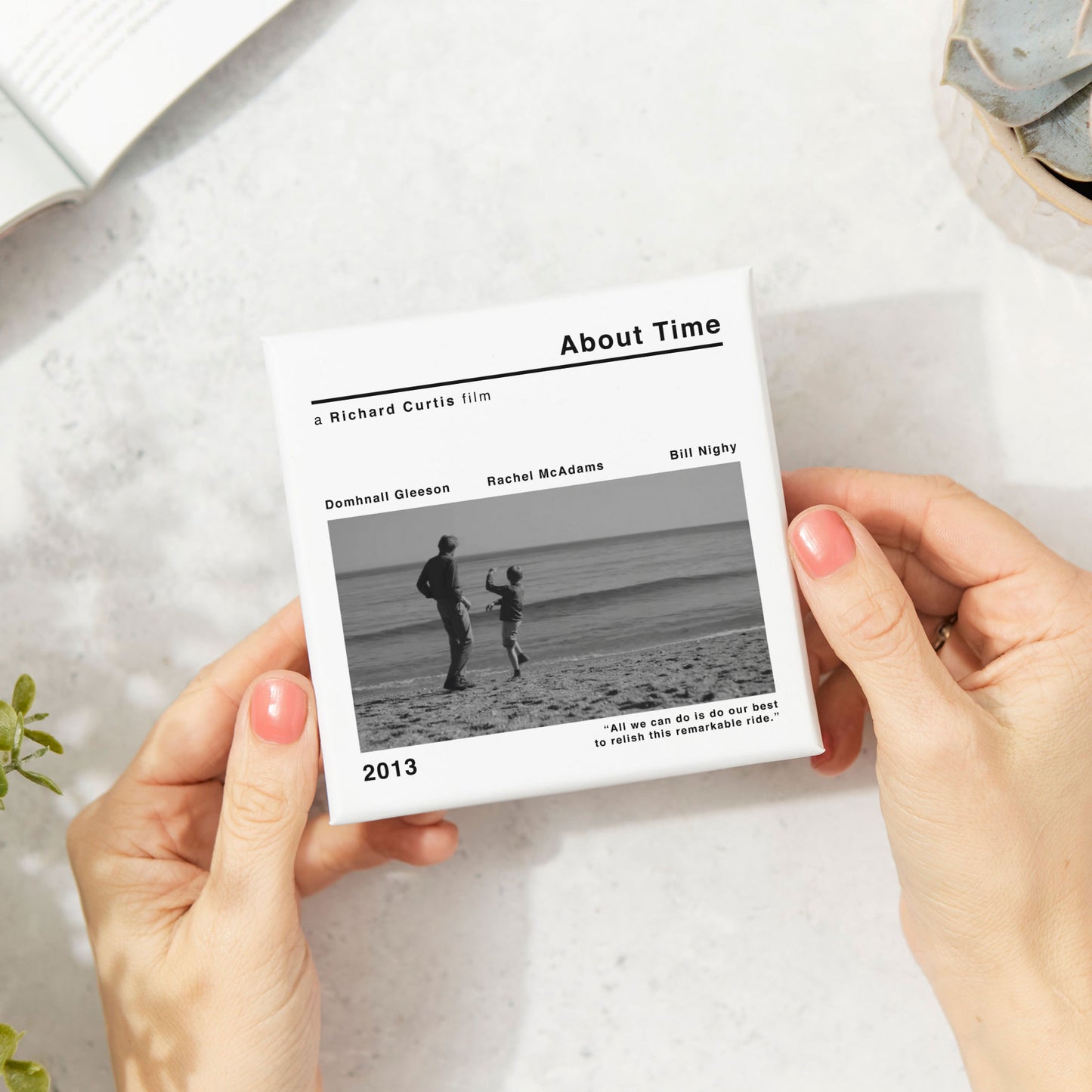About Time Movie Film Coaster