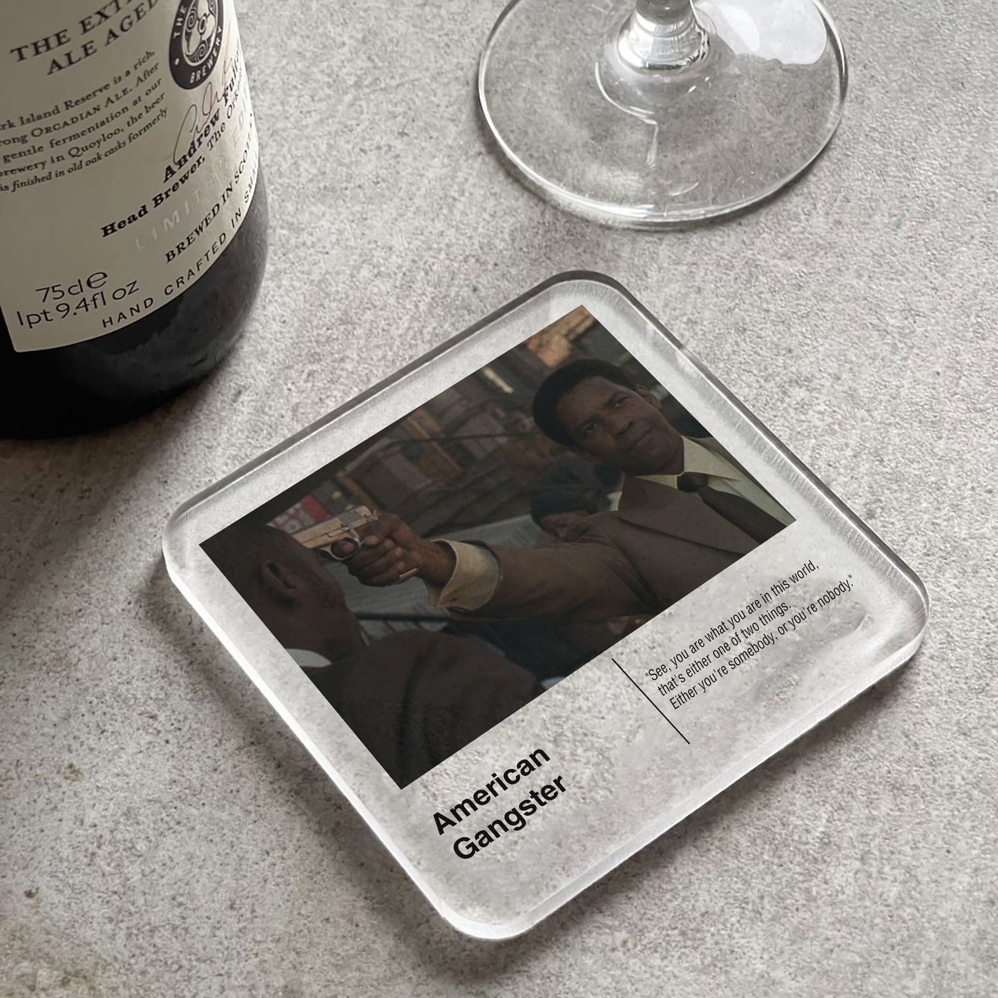 American Gangster Movie Film Coaster