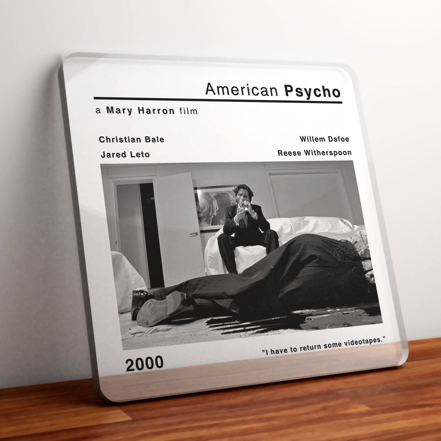 American Psycho Movie Film Coaster