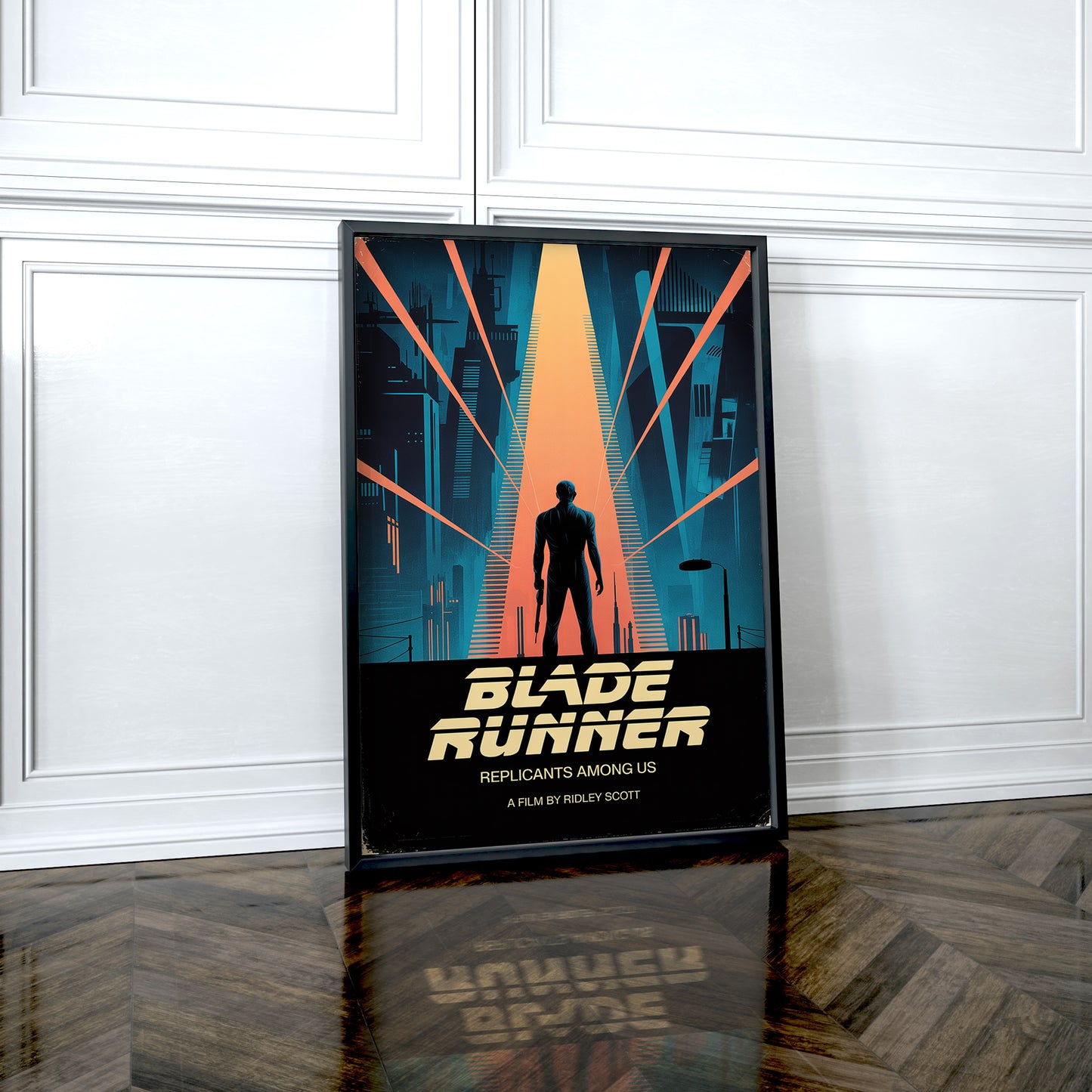 Blade Runner Mid-Century Graphic Design Movie Poster