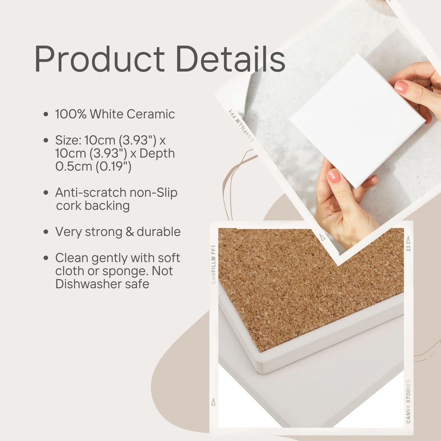 A Beautiful Mind Movie Film Coaster