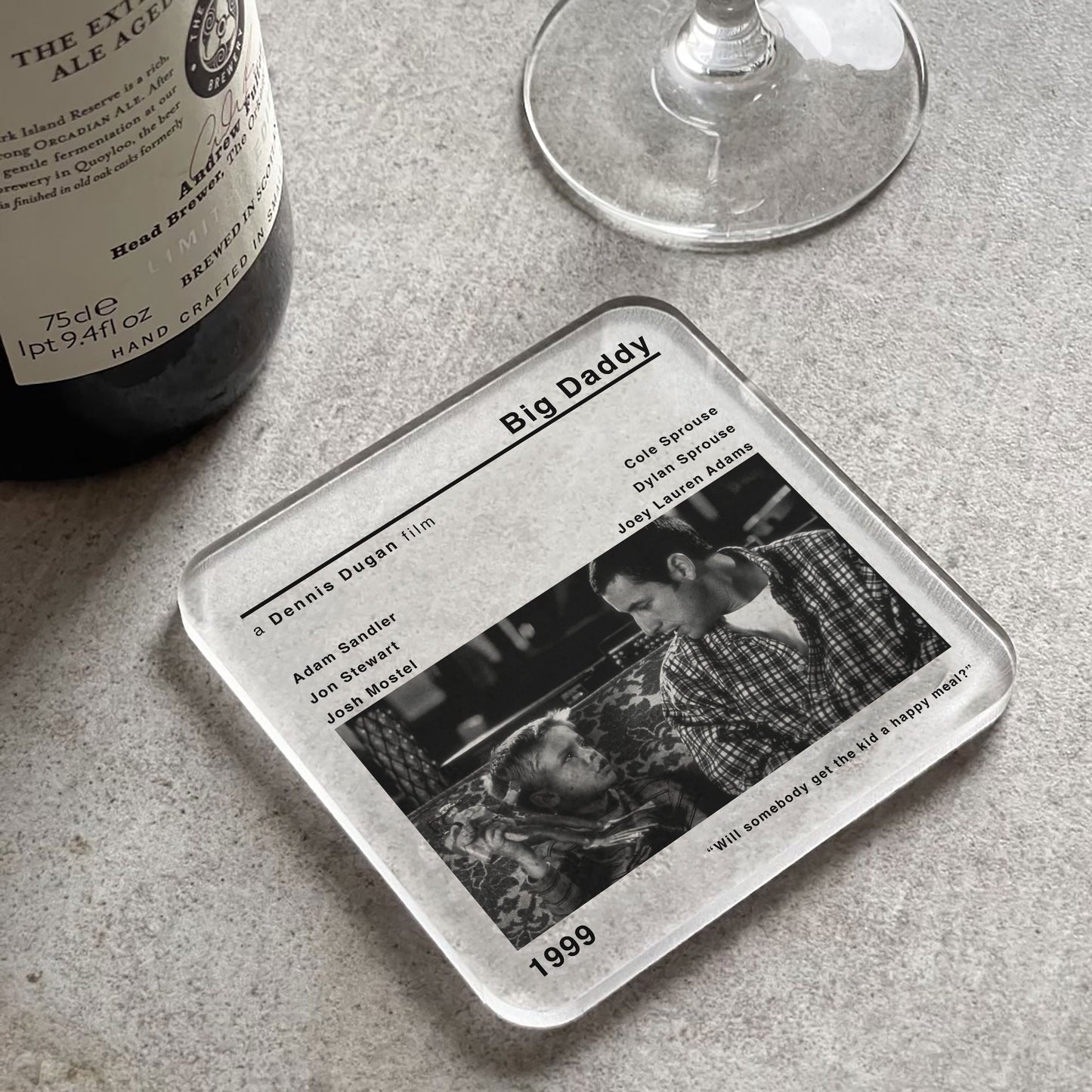 Big Daddy Movie Film Coaster