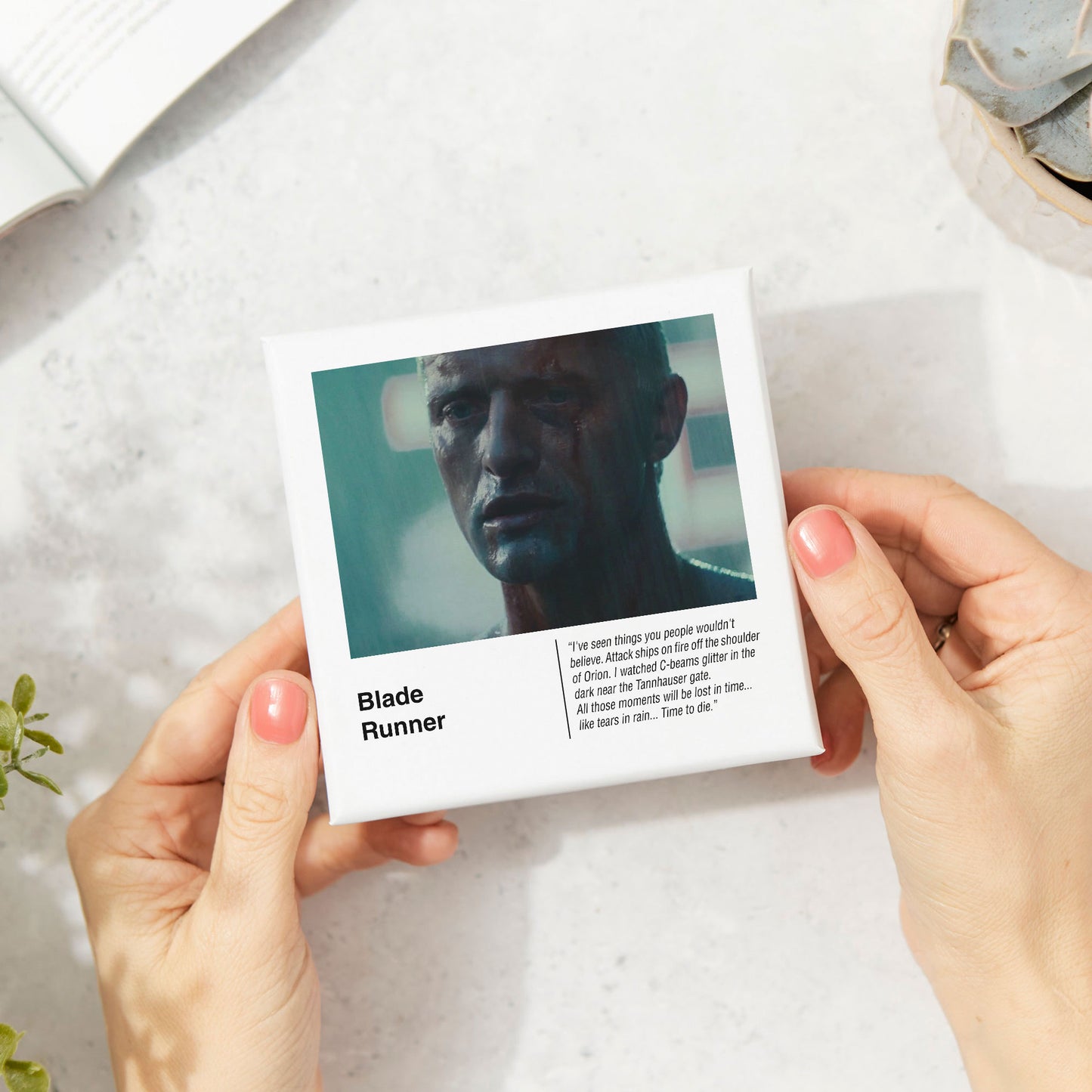 Blade Runner Tears In Rain Movie Drinks Coaster