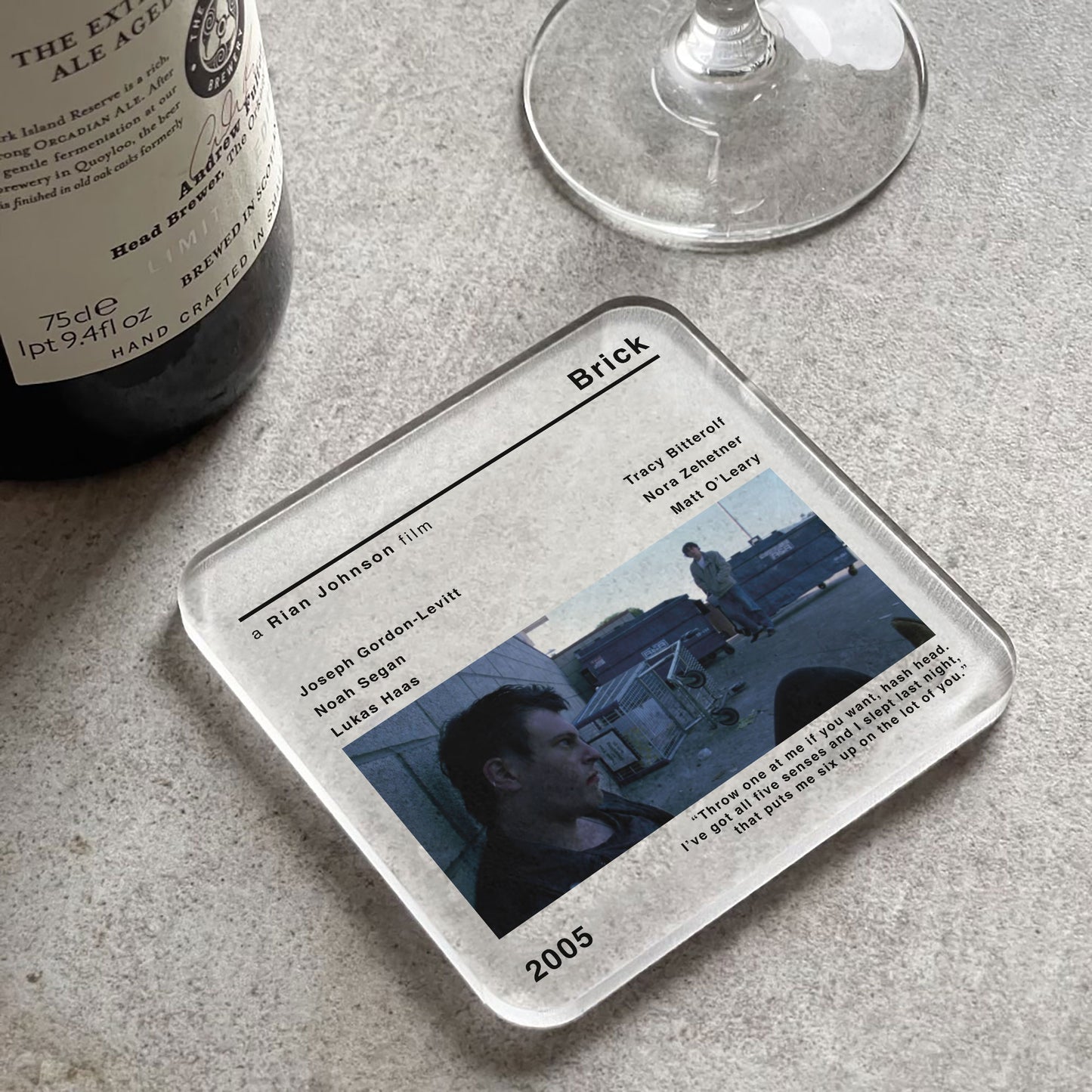 Brick Movie Film Coaster
