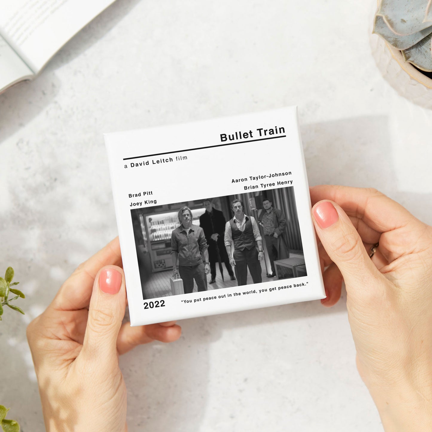 Bullet Train Movie Film Coaster