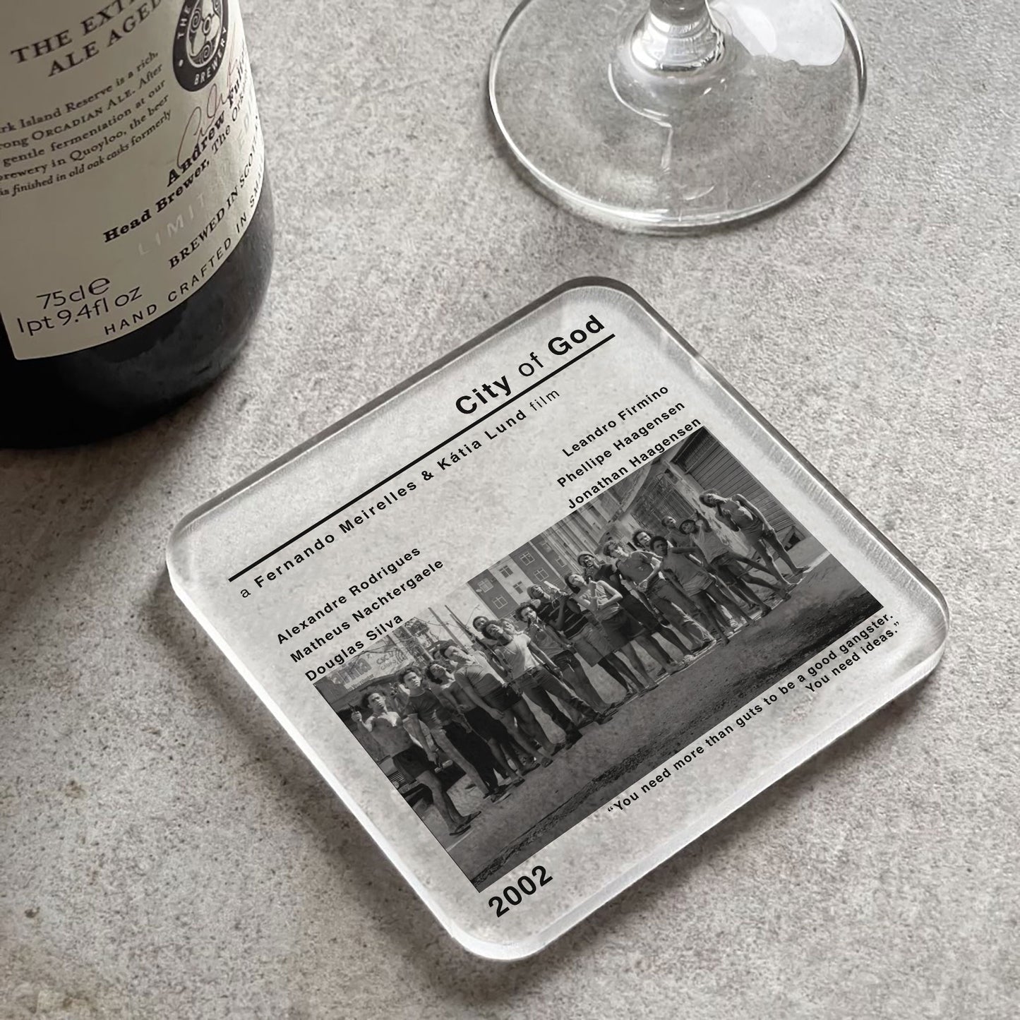 City of God Movie Film Coaster