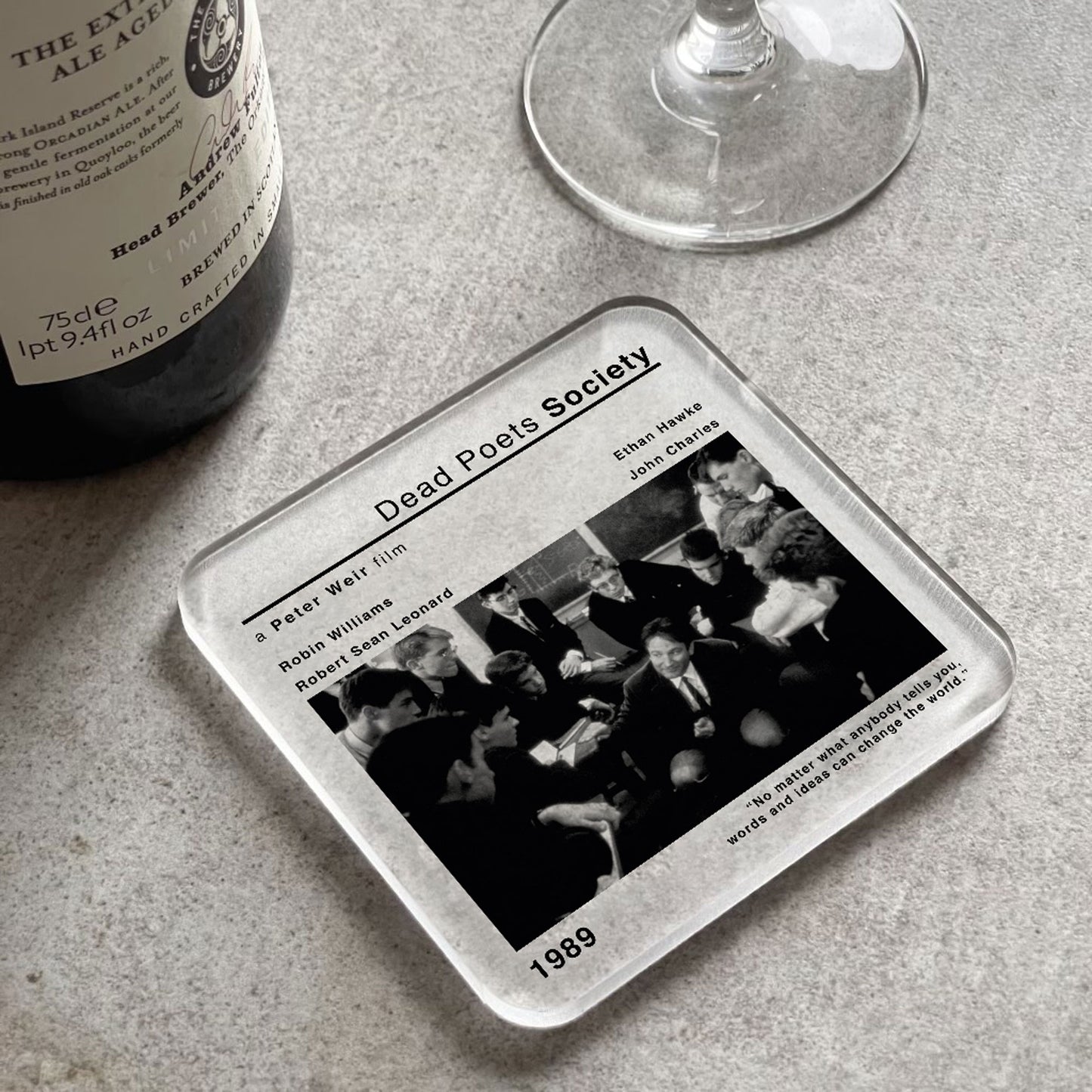 Dead Poets Society Movie Film Coaster