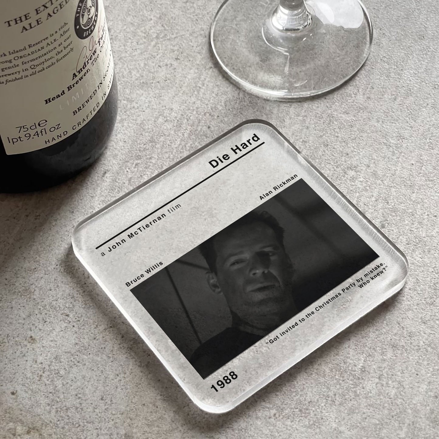 Die Hard Movie Film Coaster