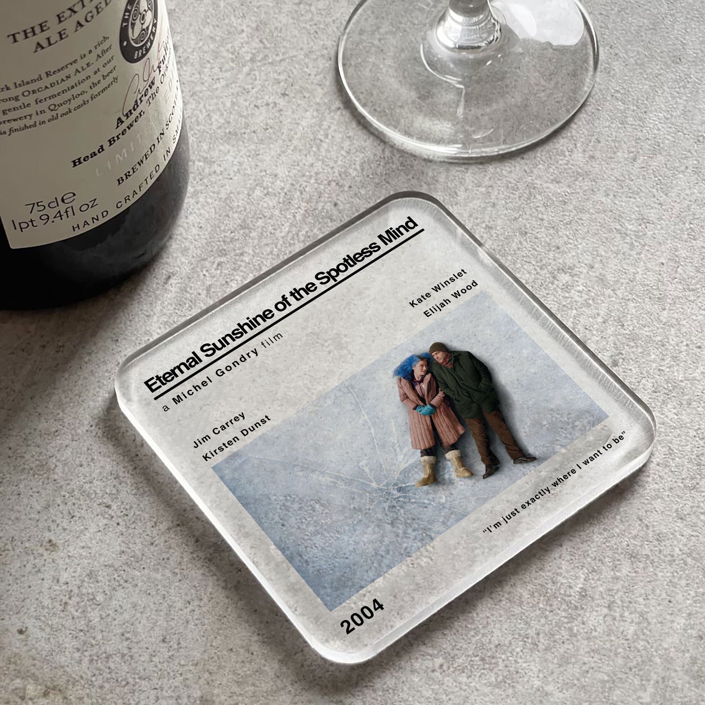 Eternal Sunshine Of The Spotless Mind Movie Film Coaster