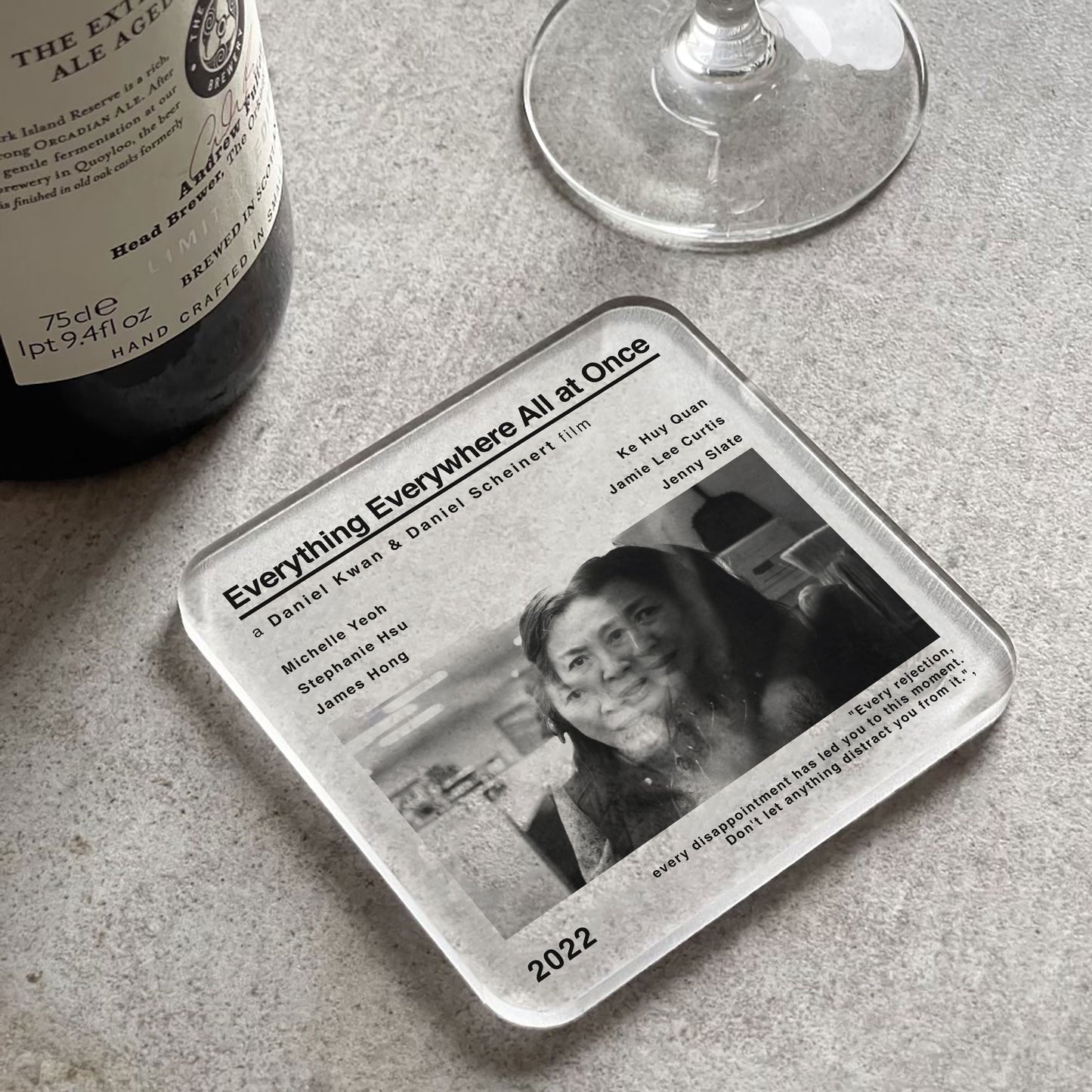 Everything Everywhere All At Once Movie Film Coaster