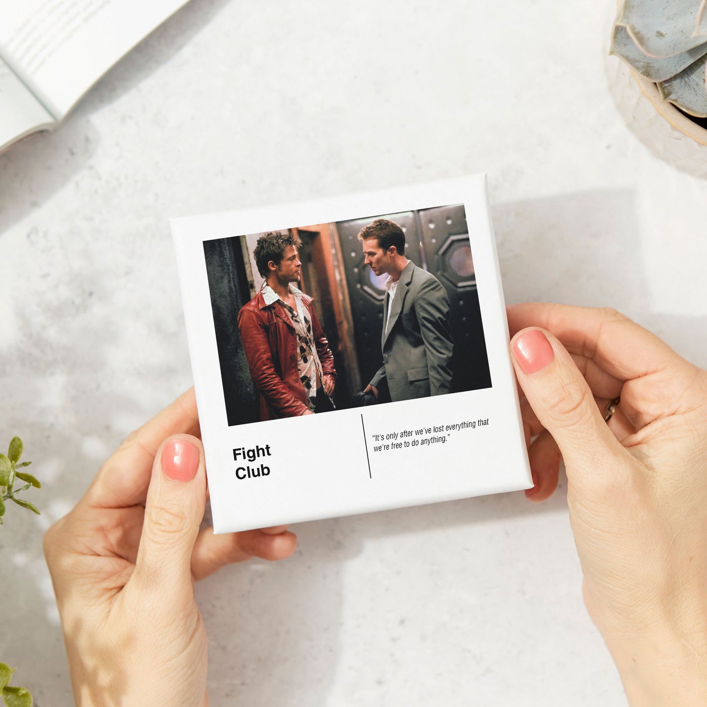 Fight Club Ceramic Movie Drinks Coaster
