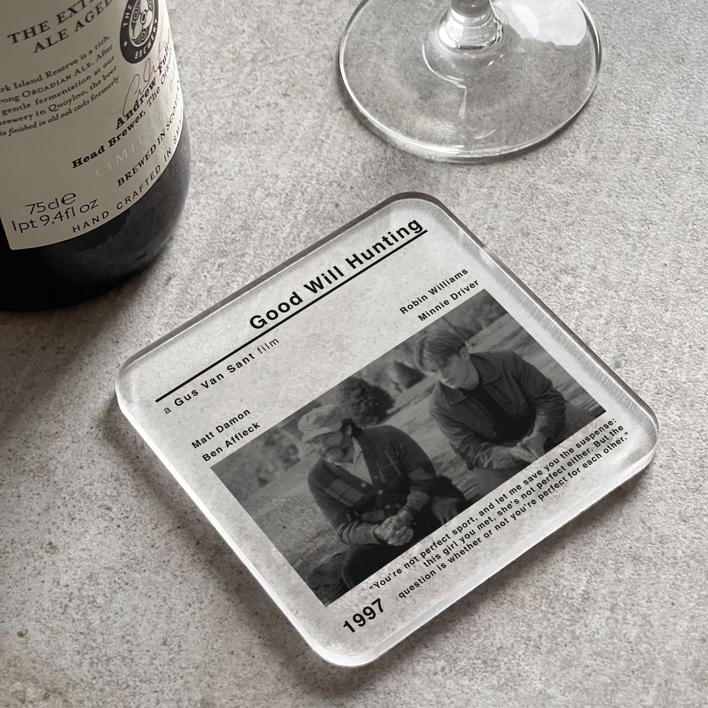 Good Will Hunting Movie Film Coaster