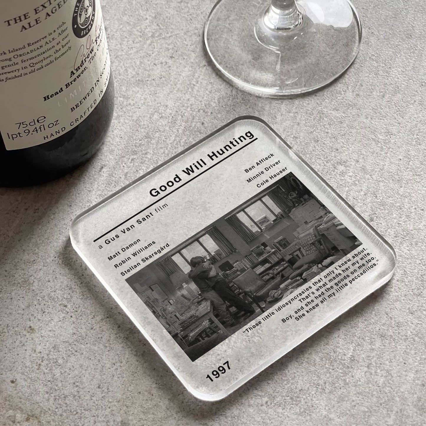 Good Will Hunting Movie Film Coaster