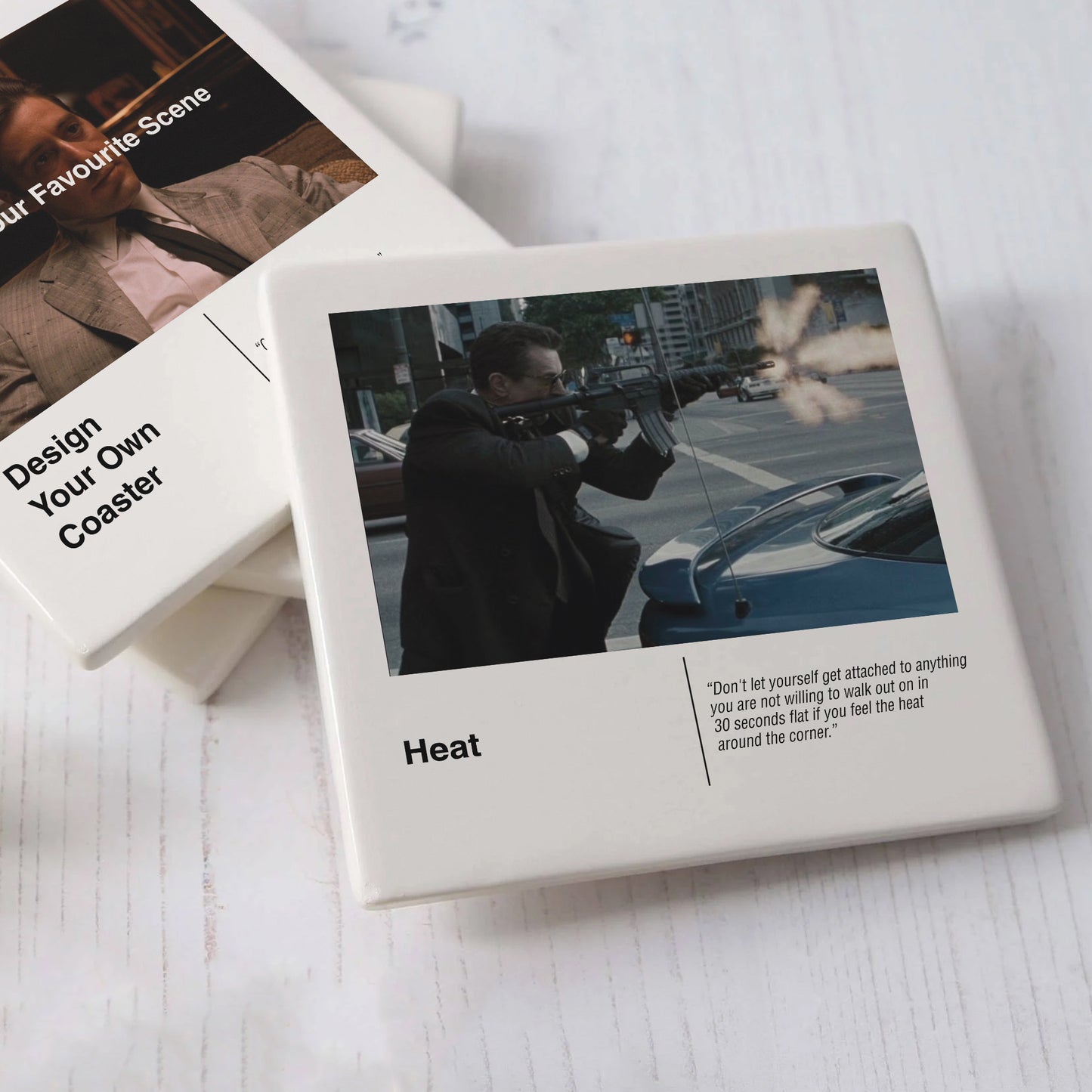 Heat Ceramic Movie Drinks Coaster
