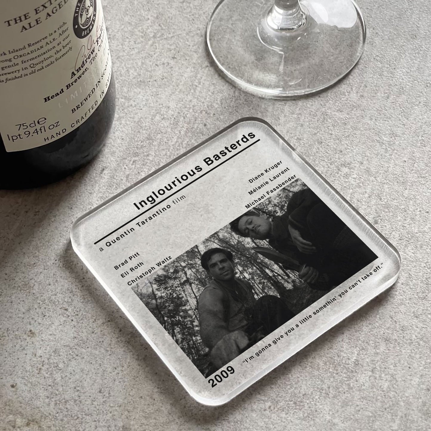Inglourious Basterds Movie Film Coaster