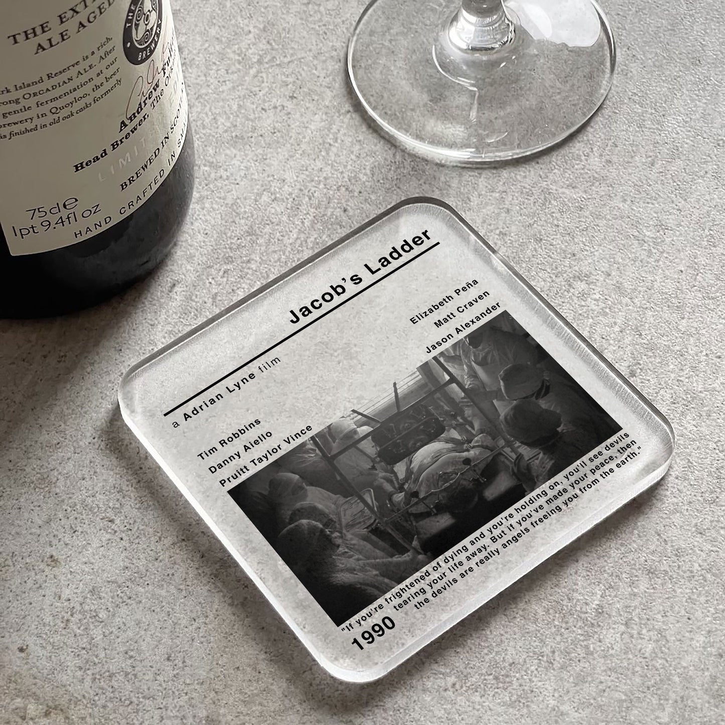 Jacob's Ladder Movie Film Coaster
