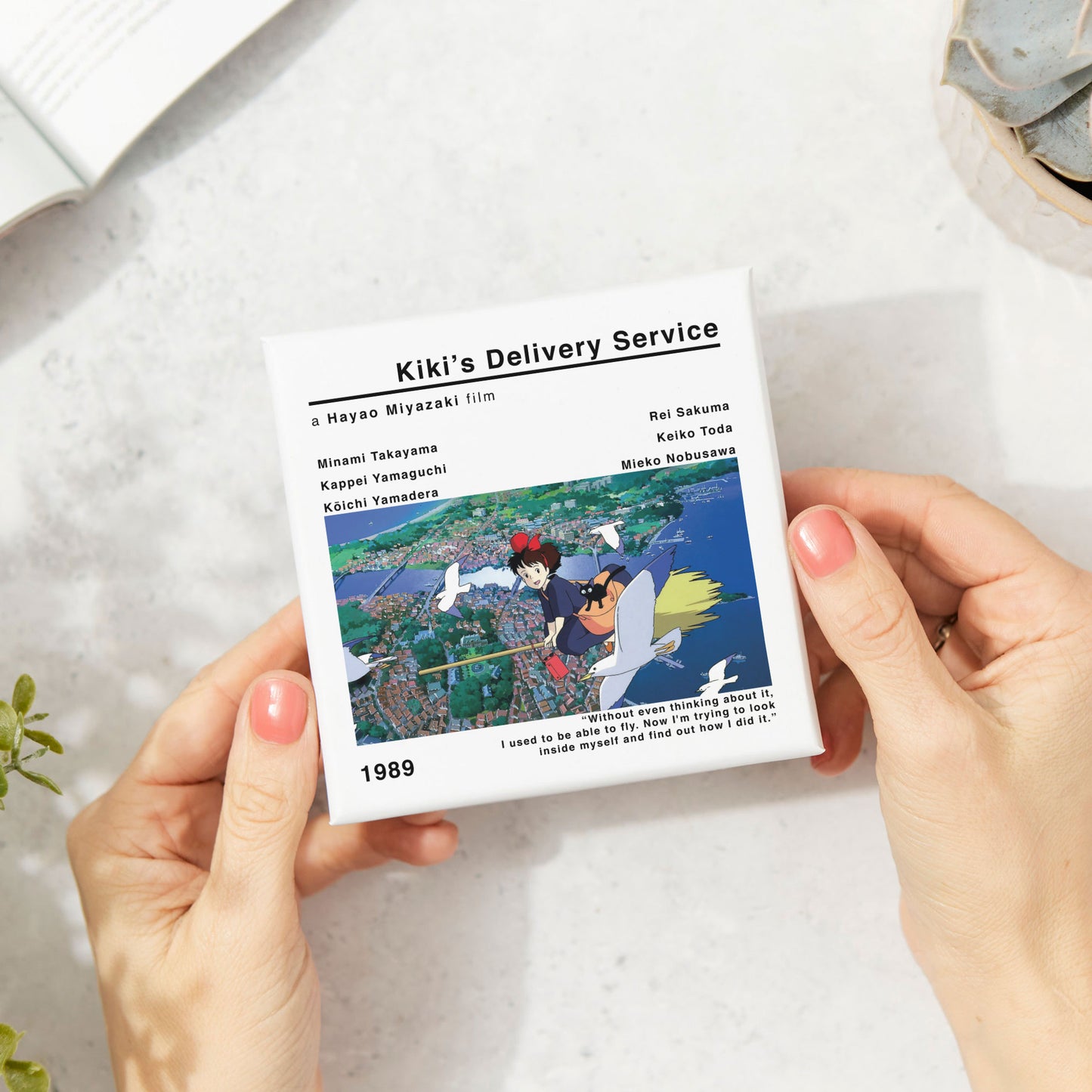 Kiki's Delivery Service Movie Film Coaster