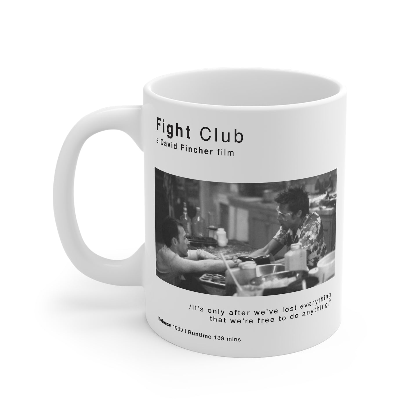Fight Club Movie 11oz Ceramic Mug