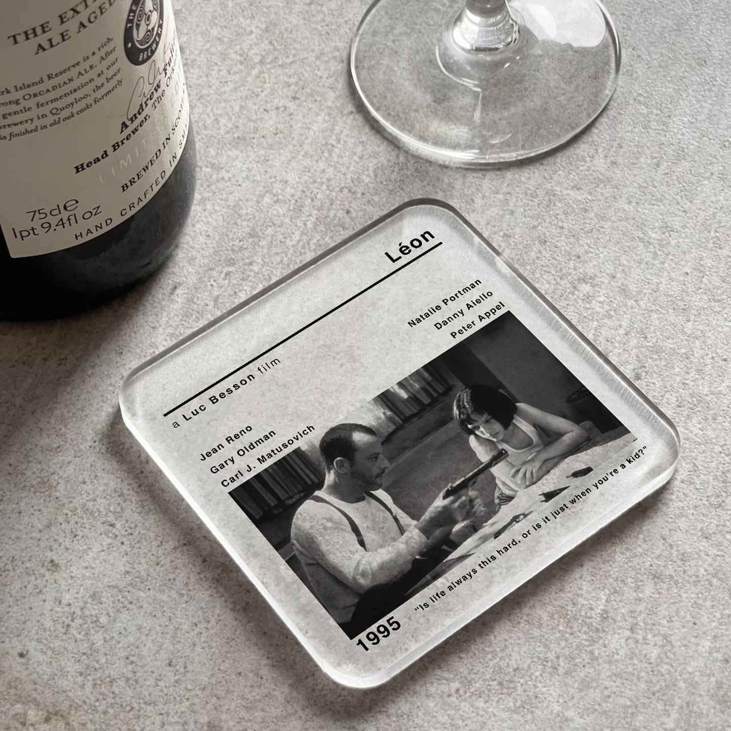 Léon Movie Film Coaster