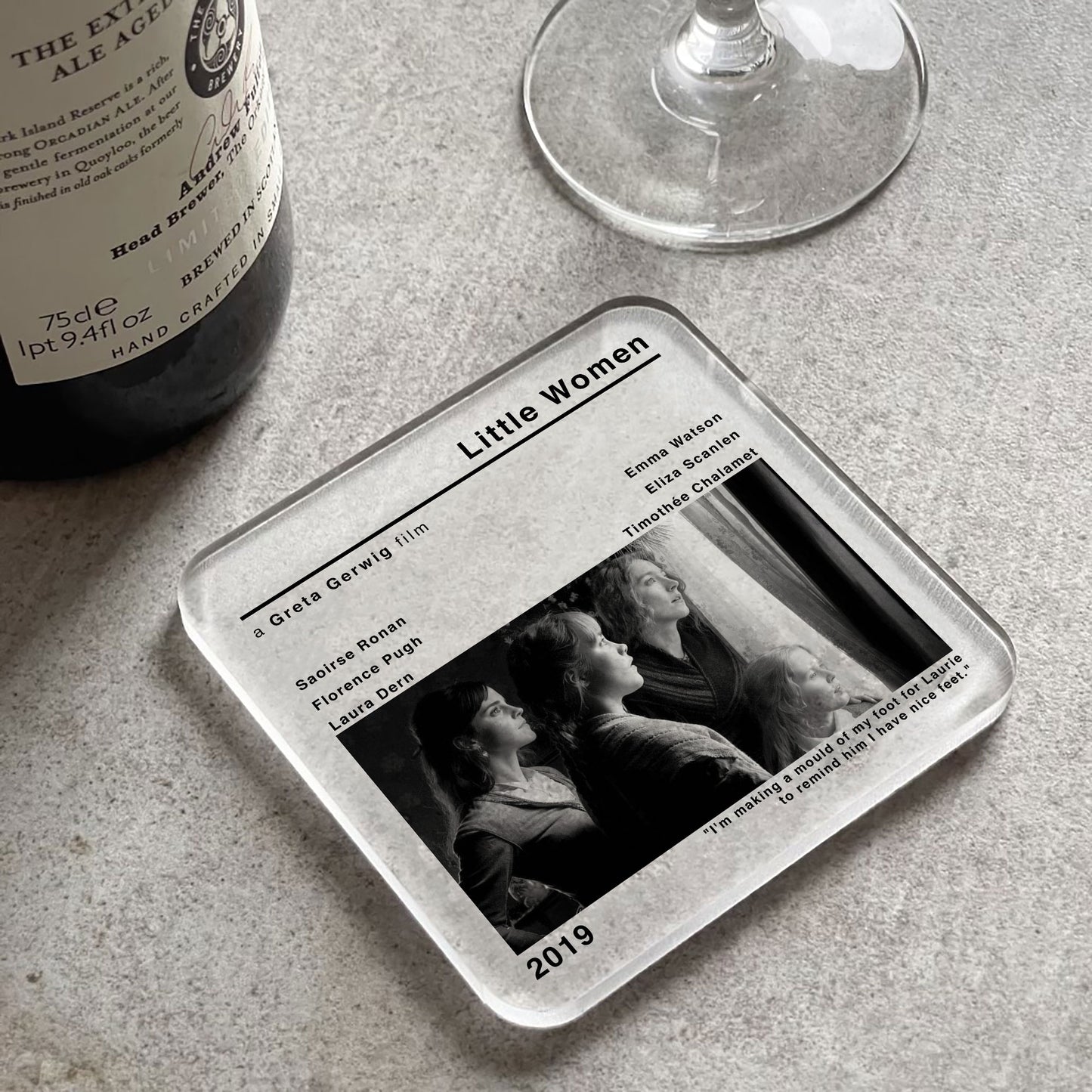 Little Women Movie Film Coaster