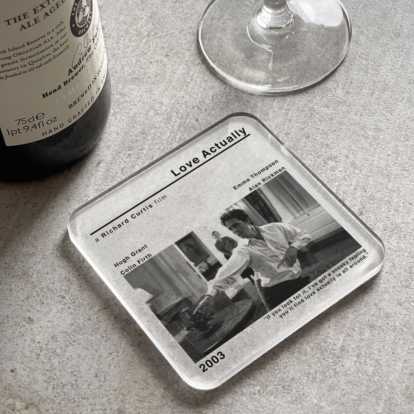 Love Actually Movie Film Coaster