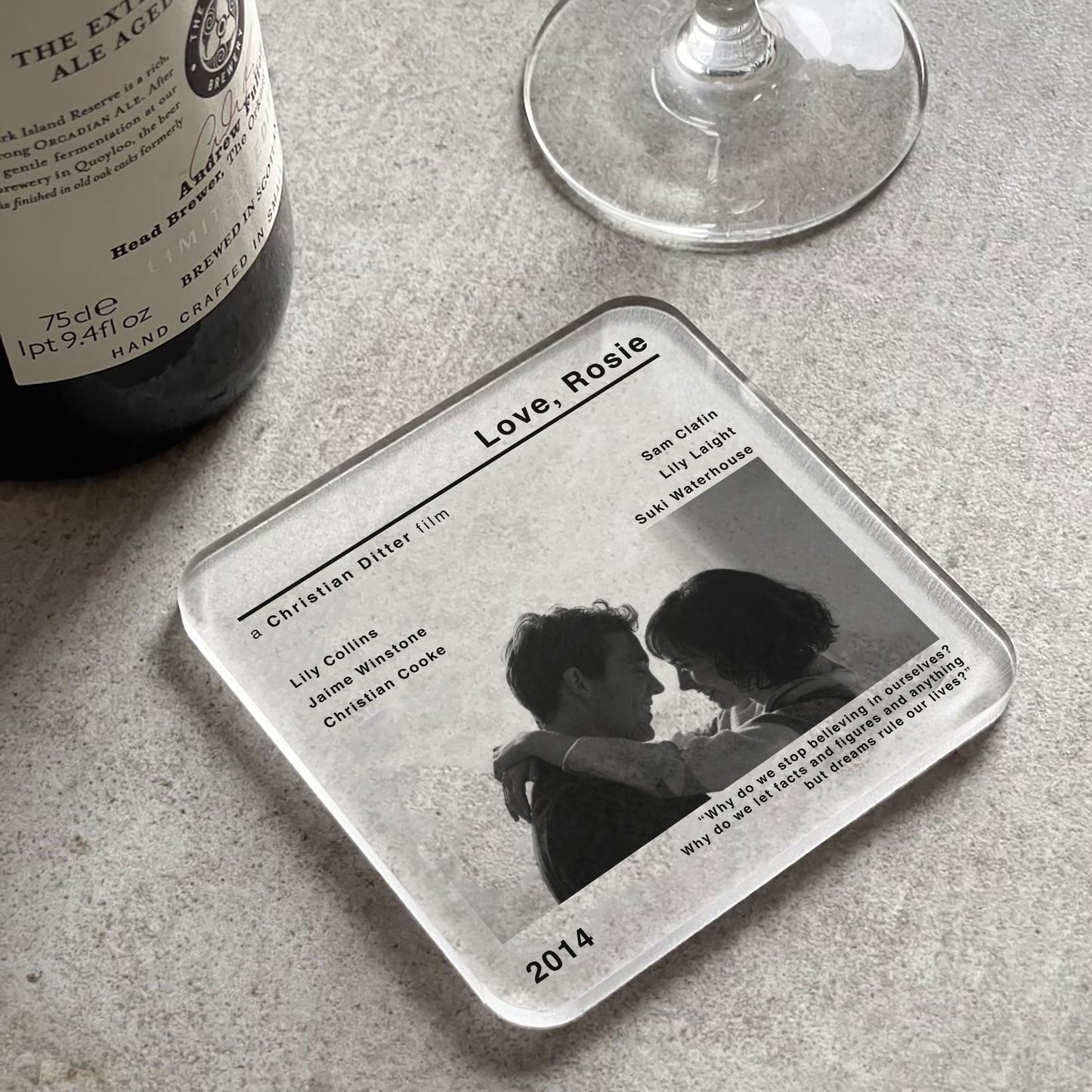 Love, Rosie Movie Film Coaster