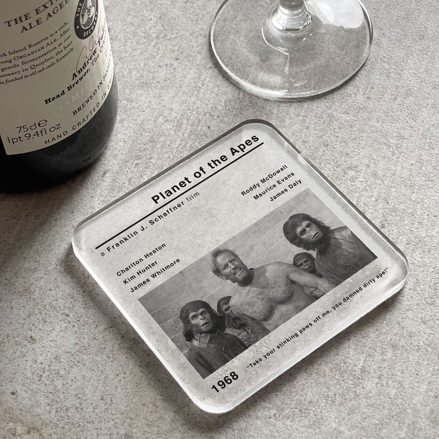 Planet Of The Apes Movie Film Coaster