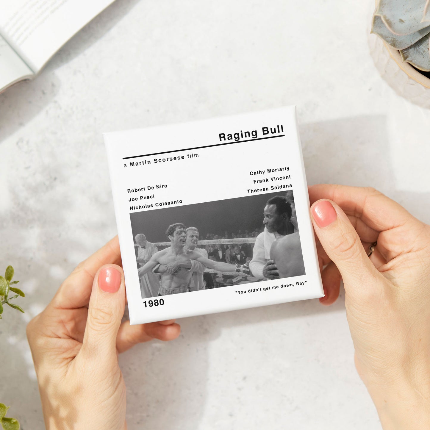 Raging Bull Movie Film Coaster