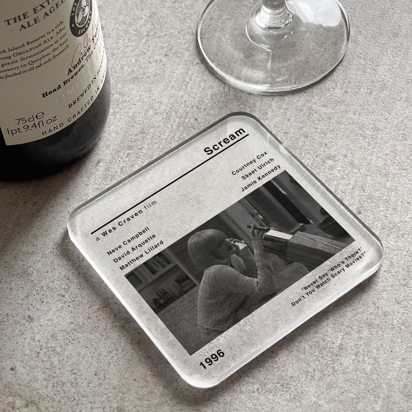 Scream Movie Film Coaster