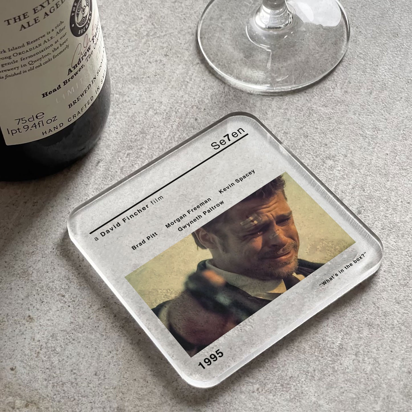 Se7en (Seven) Movie Film Coaster