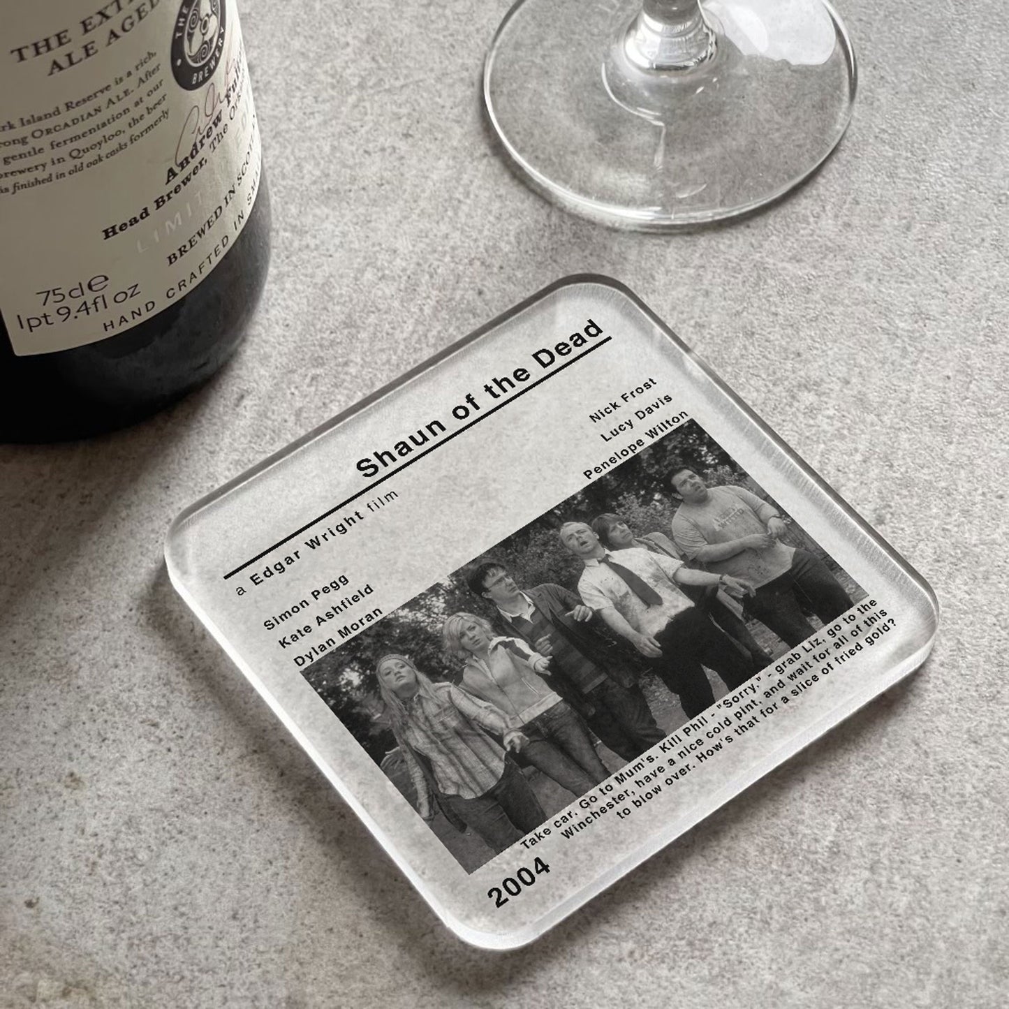 Shaun of the Dead Movie Film Coaster