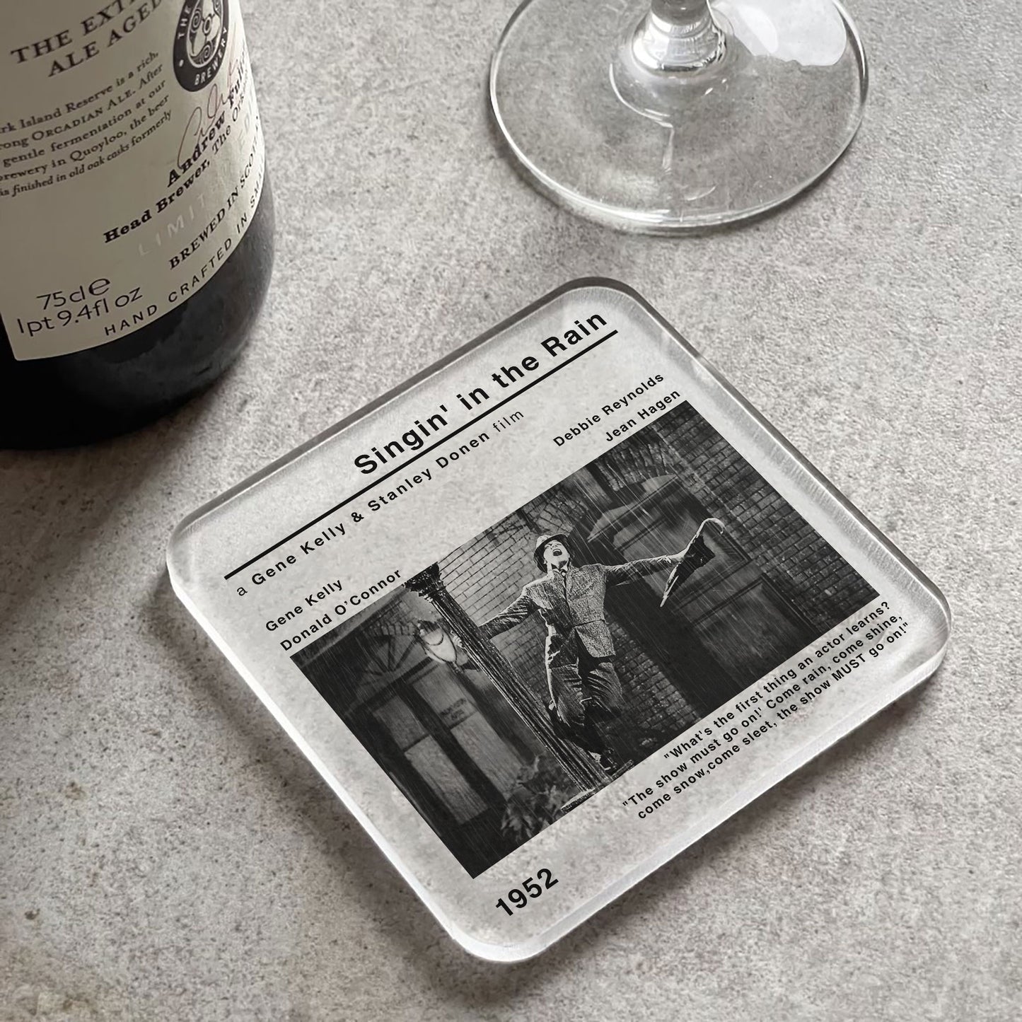 Singin' In The Rain Movie Film Coaster