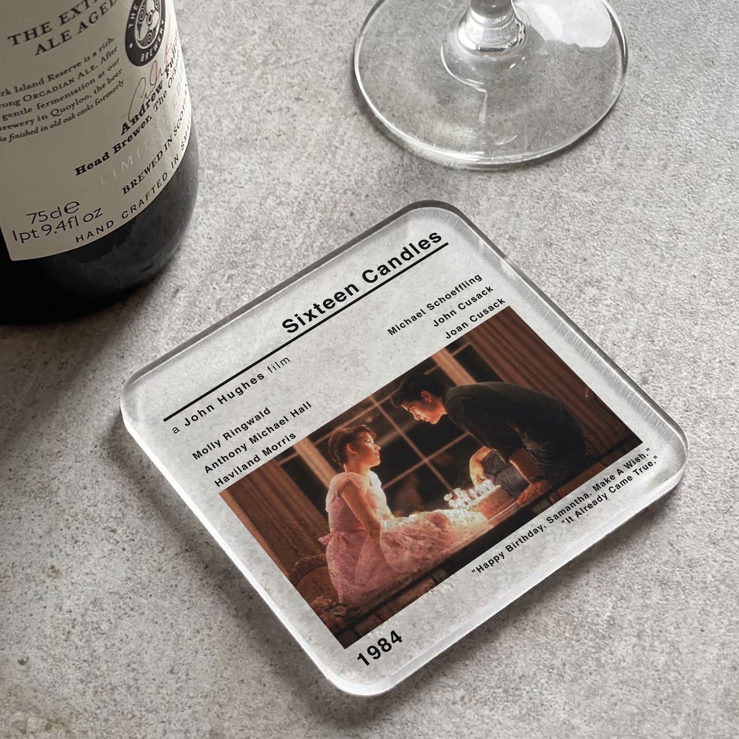 Sixteen Candles Movie Film Coaster