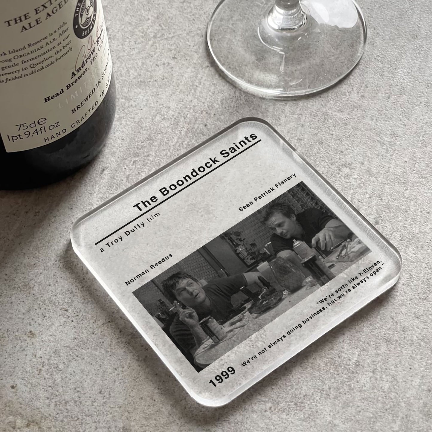 The Boondock Saints Movie Film Coaster