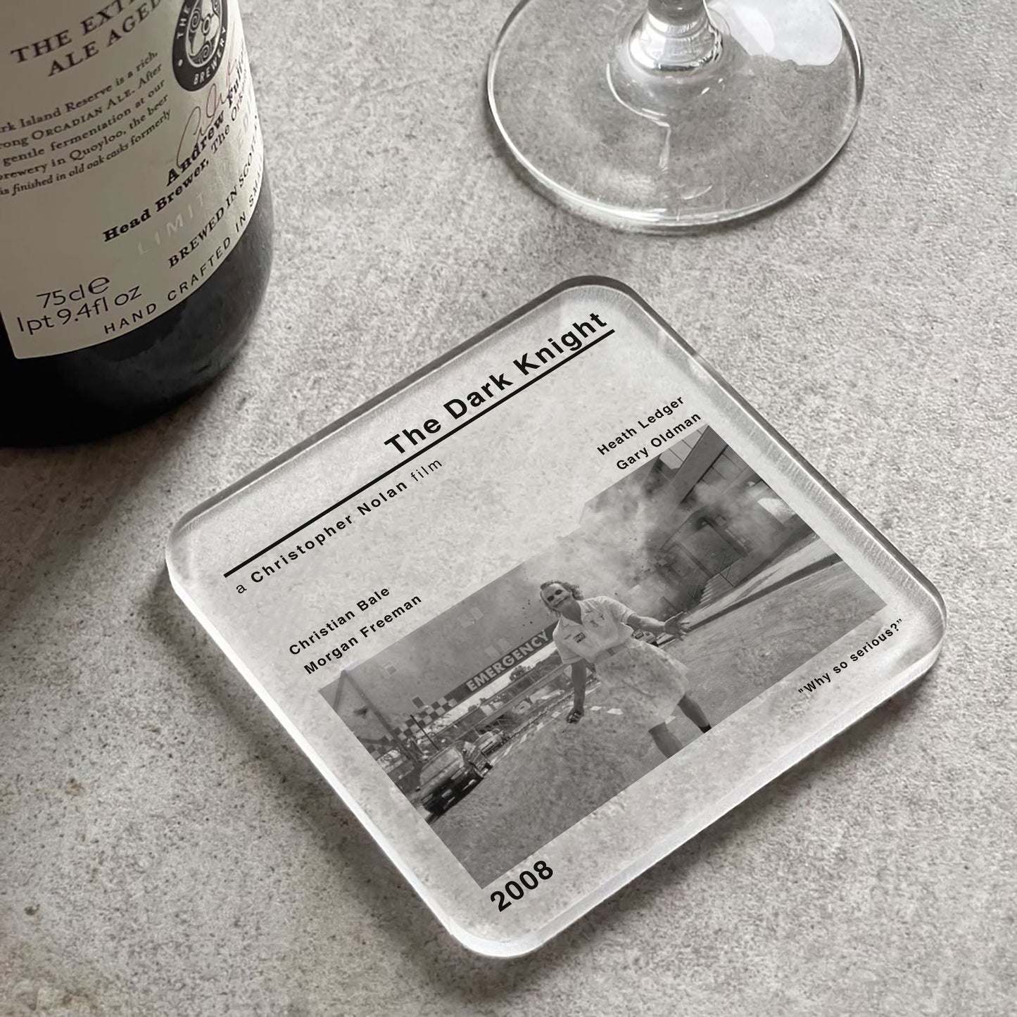 The Dark Knight Movie Film Coaster