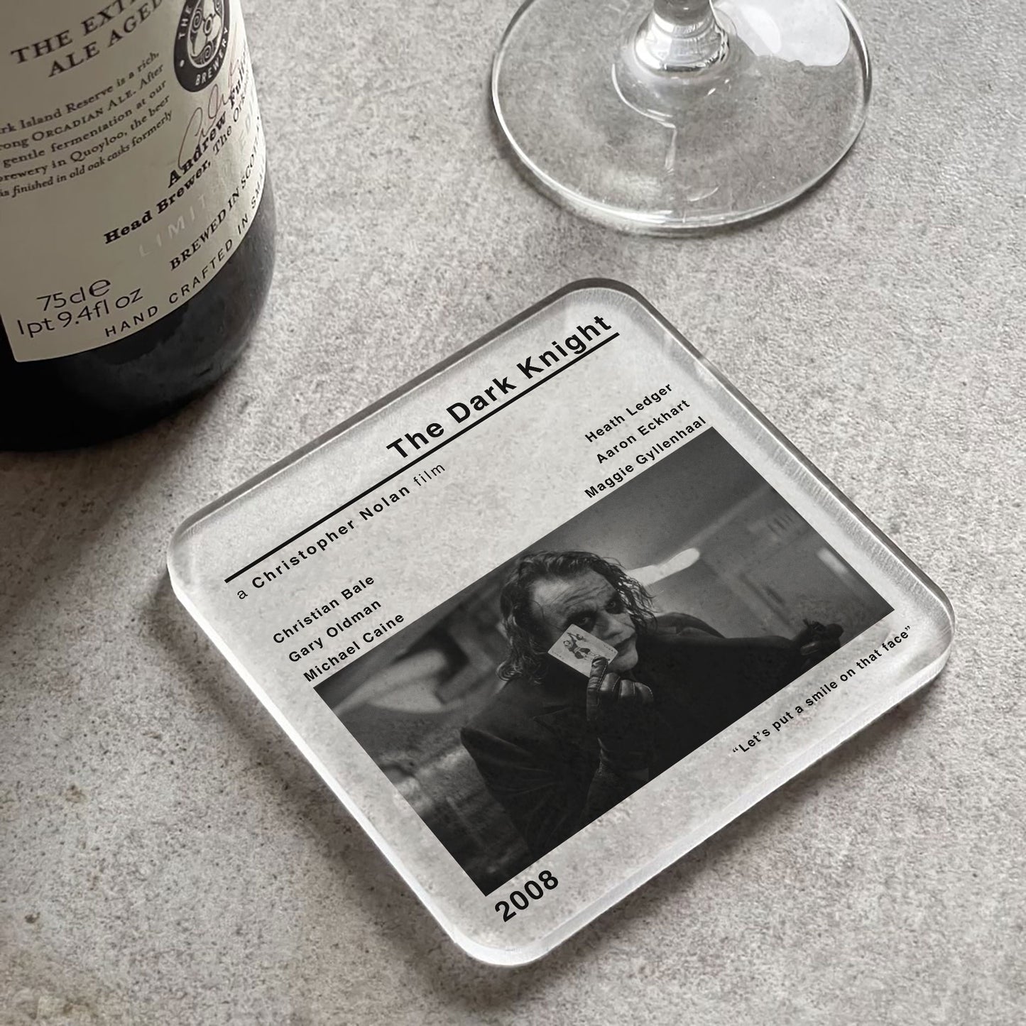 The Dark Knight Movie Film Coaster