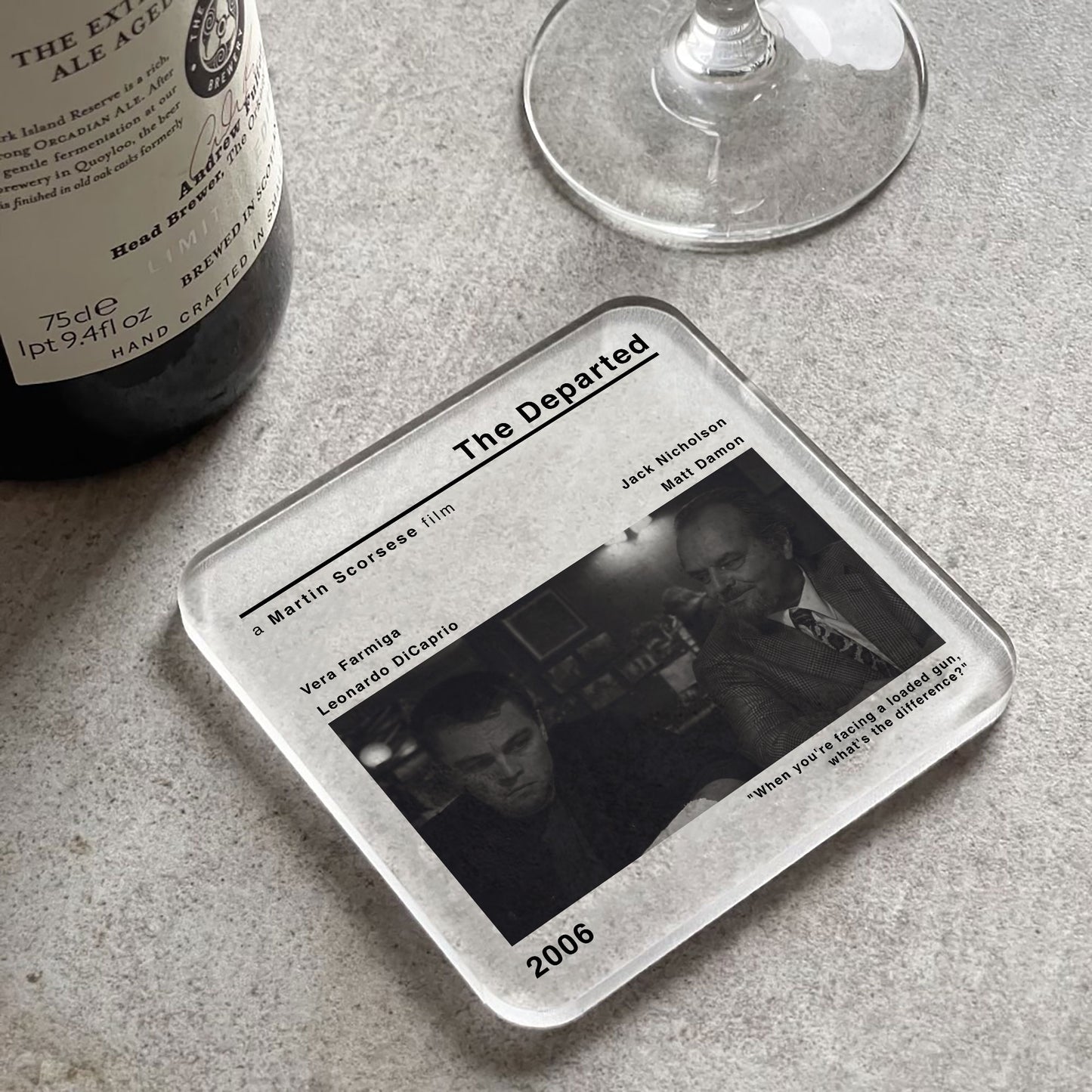 The Departed Movie Film Coaster