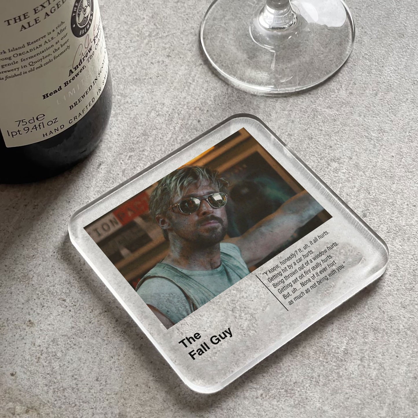 The Fall Guy Movie Film Coaster
