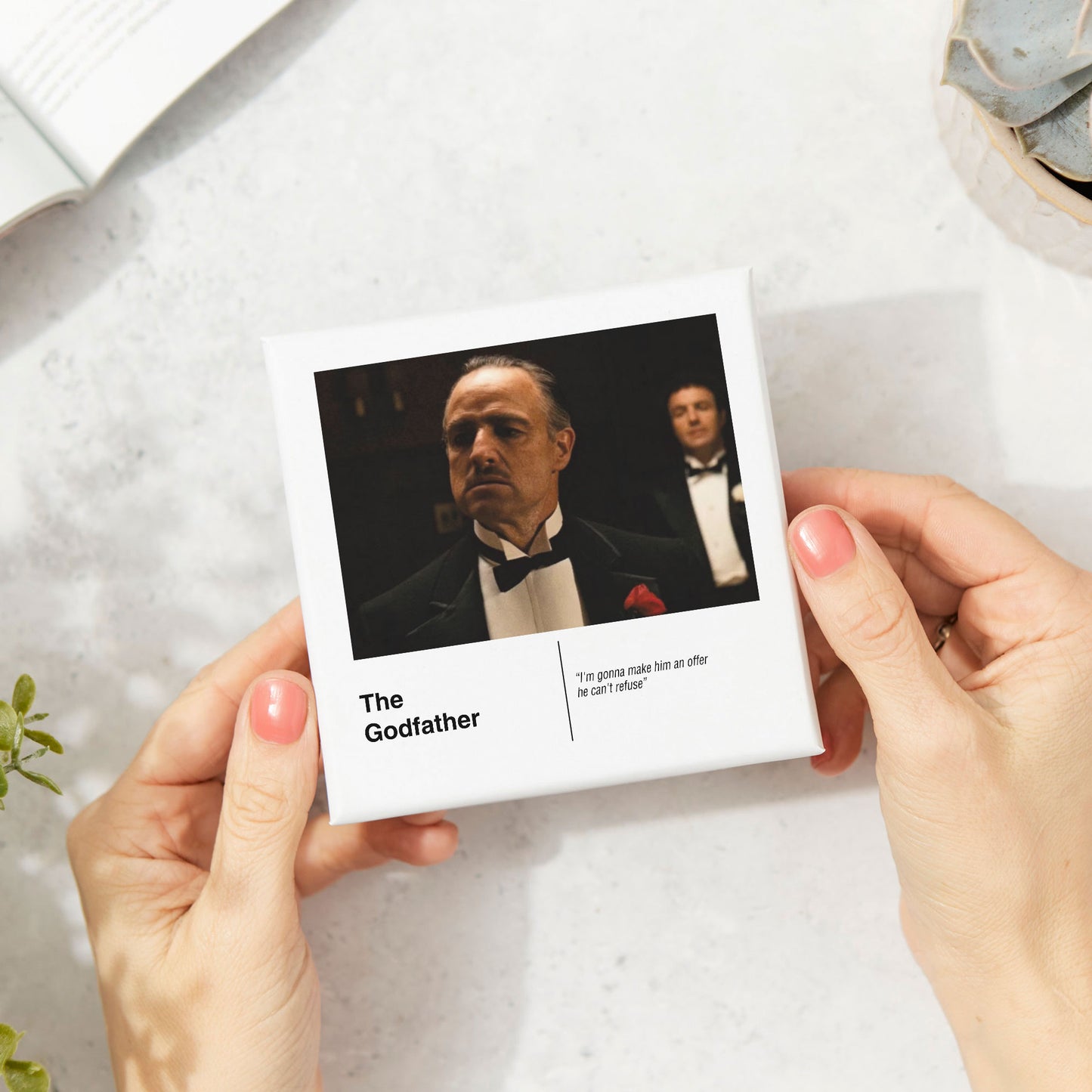The Godfather Movie Drinks Coaster