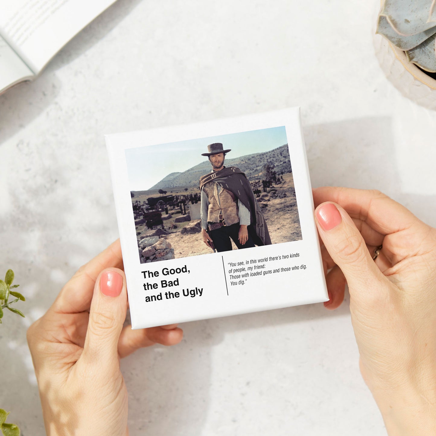 The Good, The Bad And The Ugly Ceramic Movie Drinks Coaster