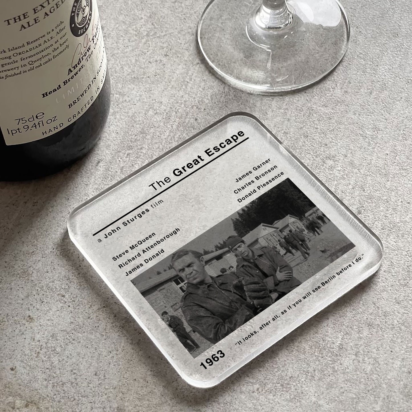 The Great Escape Movie Film Coaster