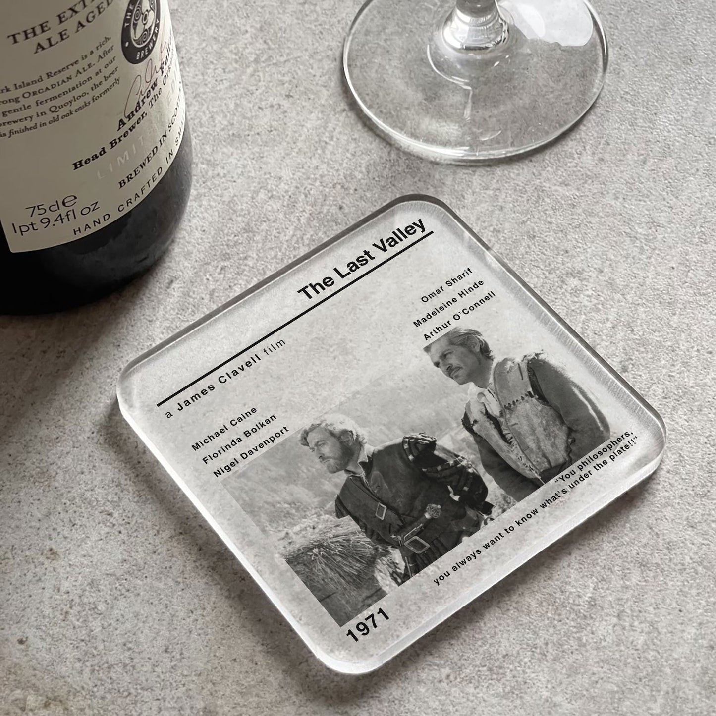 The Last Valley Movie Film Coaster