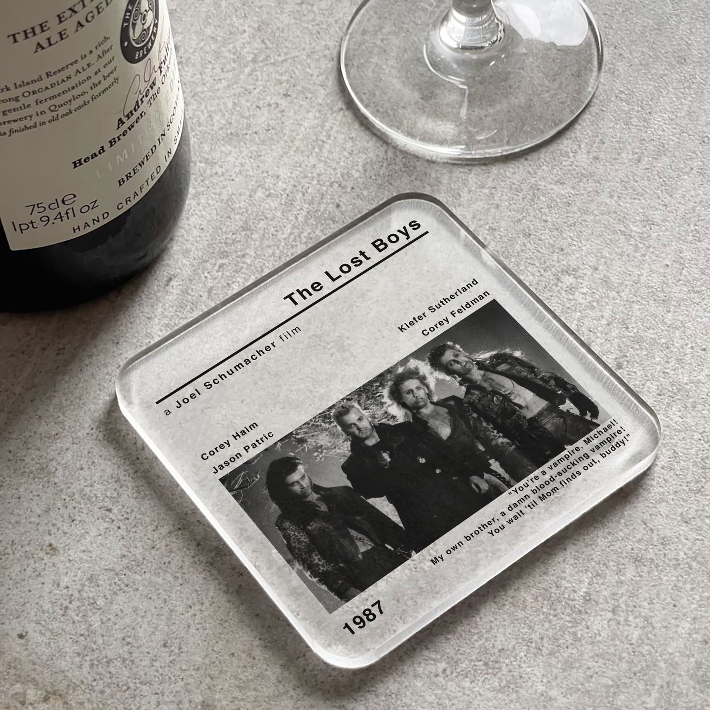 The Lost Boys Movie Film Coaster