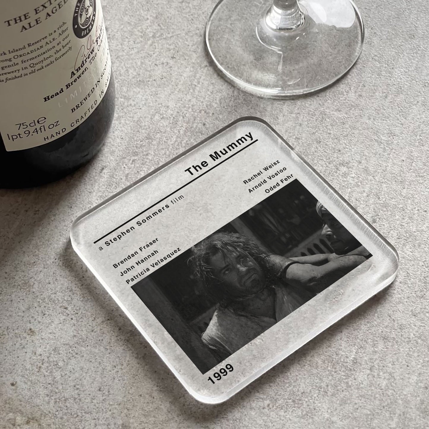 The Mummy Movie Film Coaster