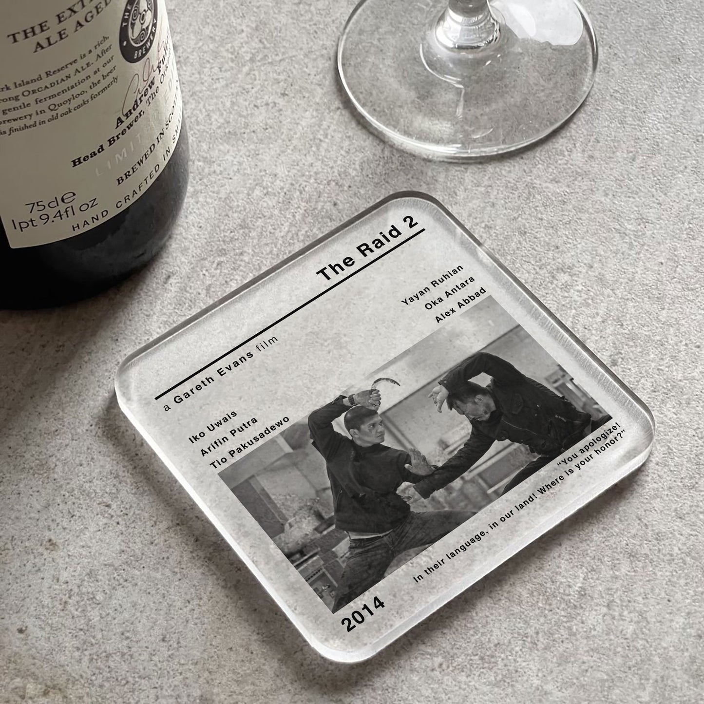 The Raid 2 Movie Film Coaster