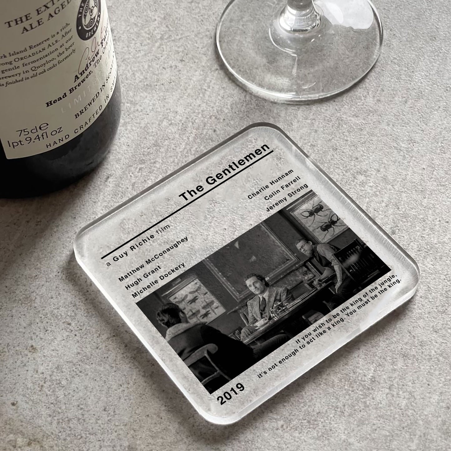 The Gentlemen Movie Film Coaster