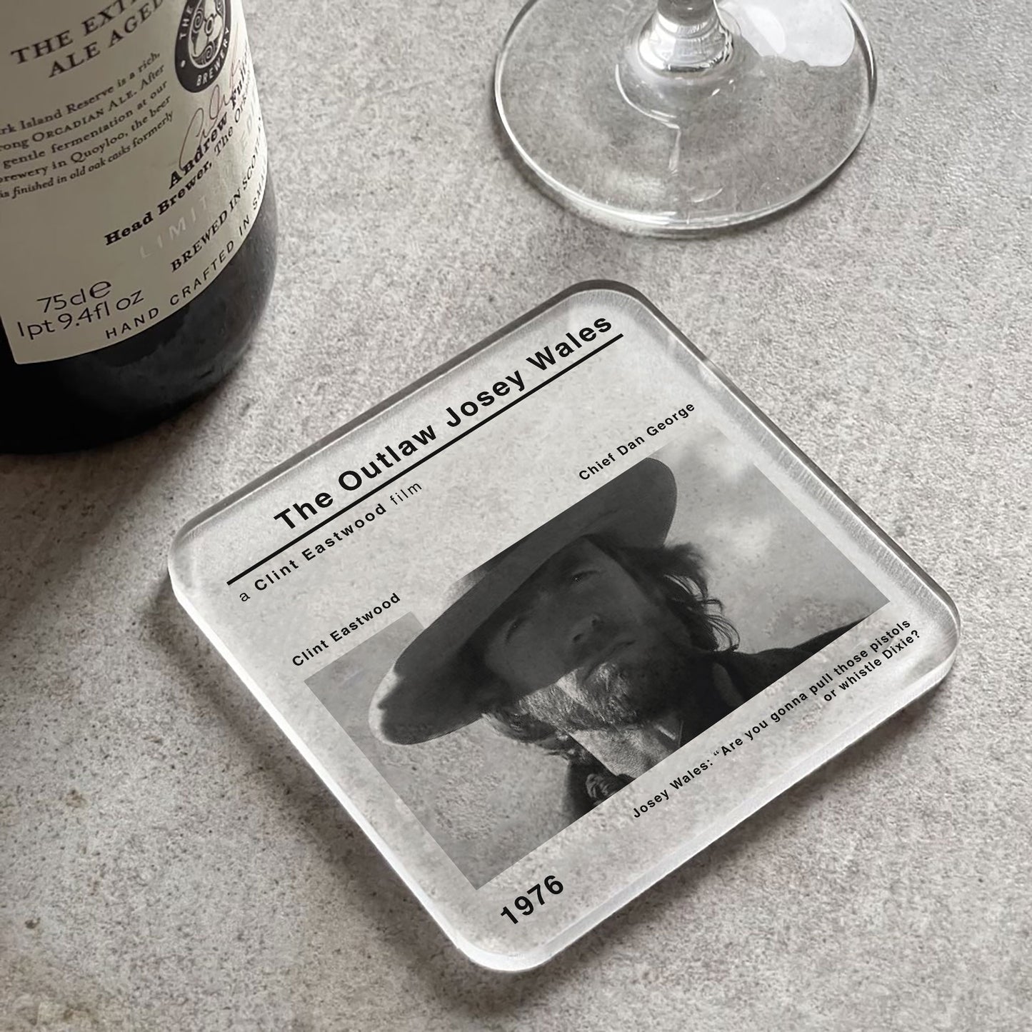 The Outlaw Josey Wales Movie Film Coaster