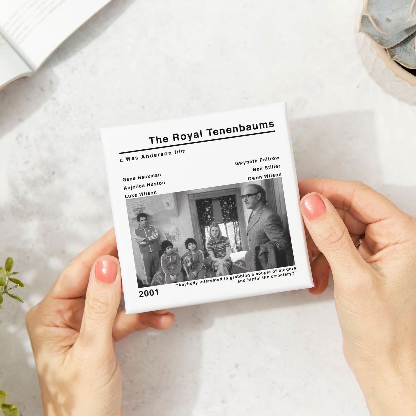 The Royal Tenenbaums Movie Film Coaster