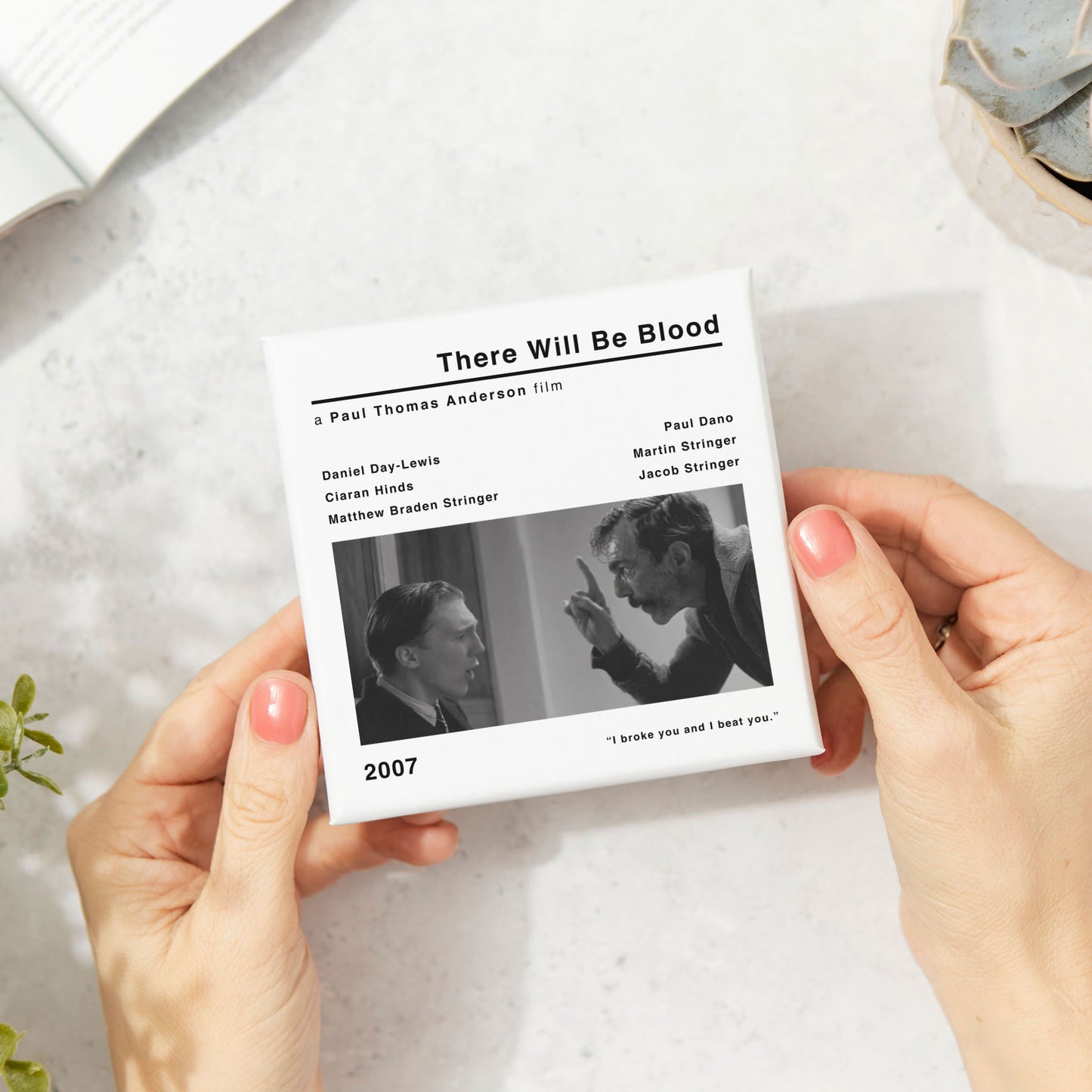 There Will Be Blood Movie Film Coaster