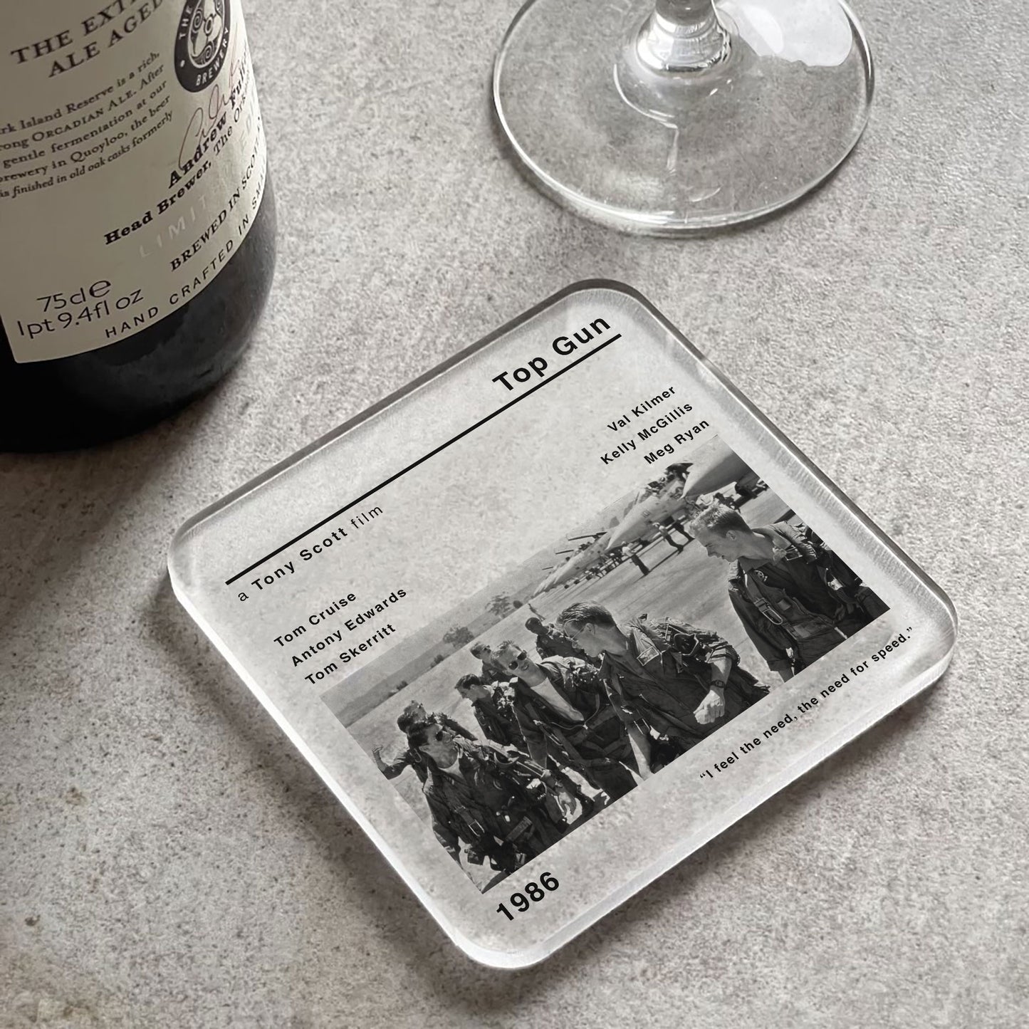 Top Gun Movie Film Coaster
